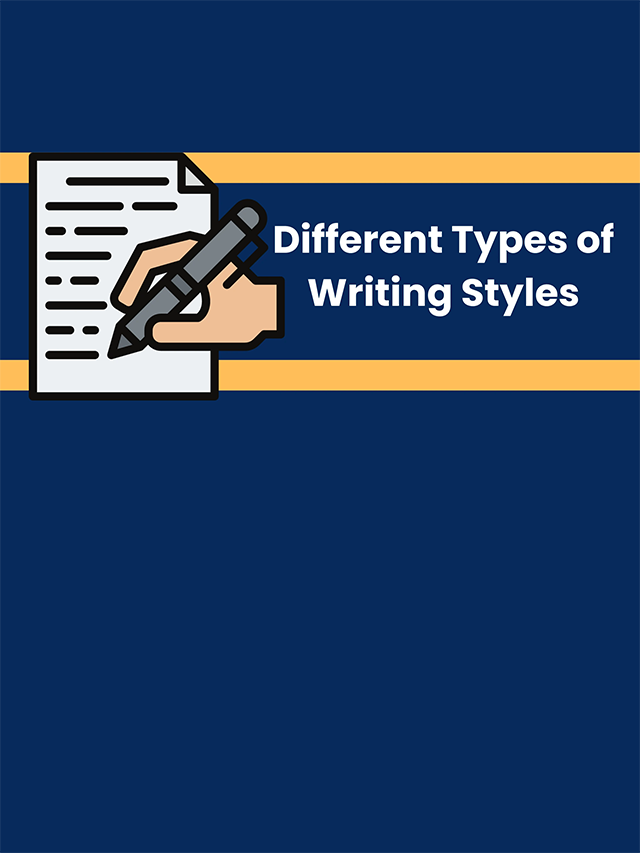 Different Types Of Writing Styles Forms Of Writing Explained ...